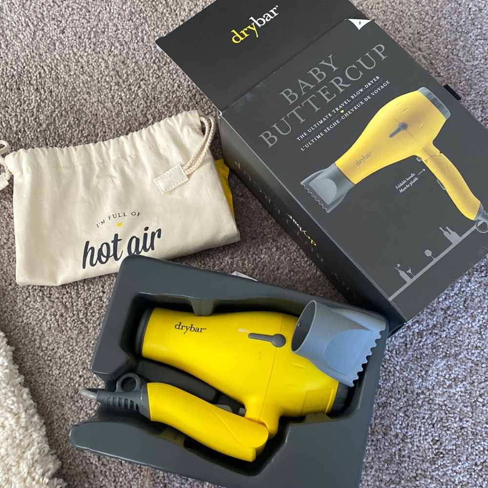 Drybar Baby buttercup. Brand new still in box. Never used.